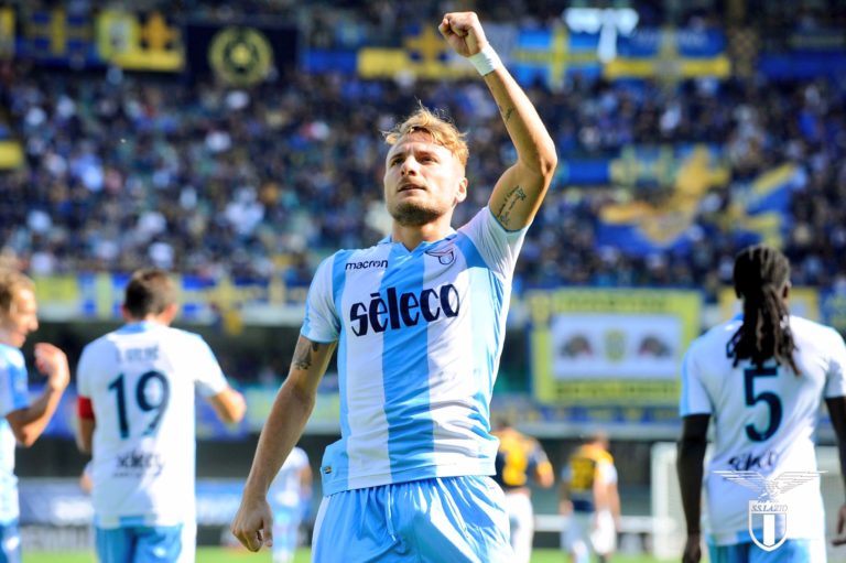 Ciro Immobile, Hellas Verona-Lazio 2017-2018
