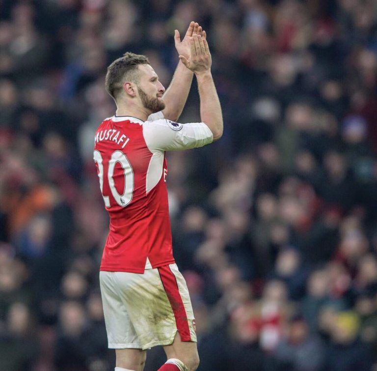 Shkodran Mustafi, Arsenal 2016-2017
