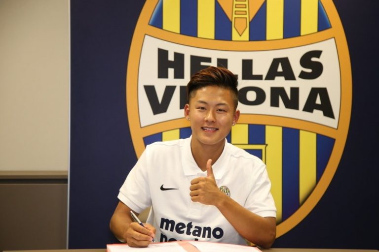 Seung-Woo Lee hellas verona 2017/2018