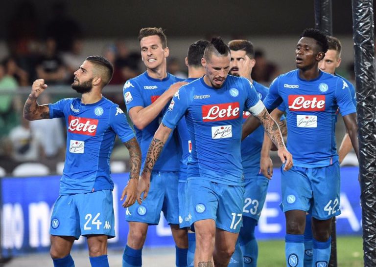 Esultanza Napoli, 2017-2018