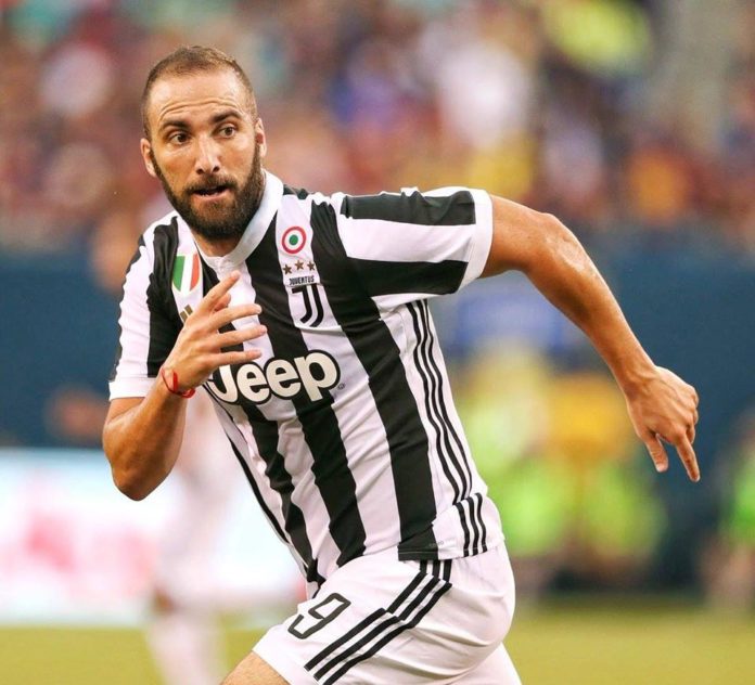 Gonzalo Higuain, Juventus 2017-2018