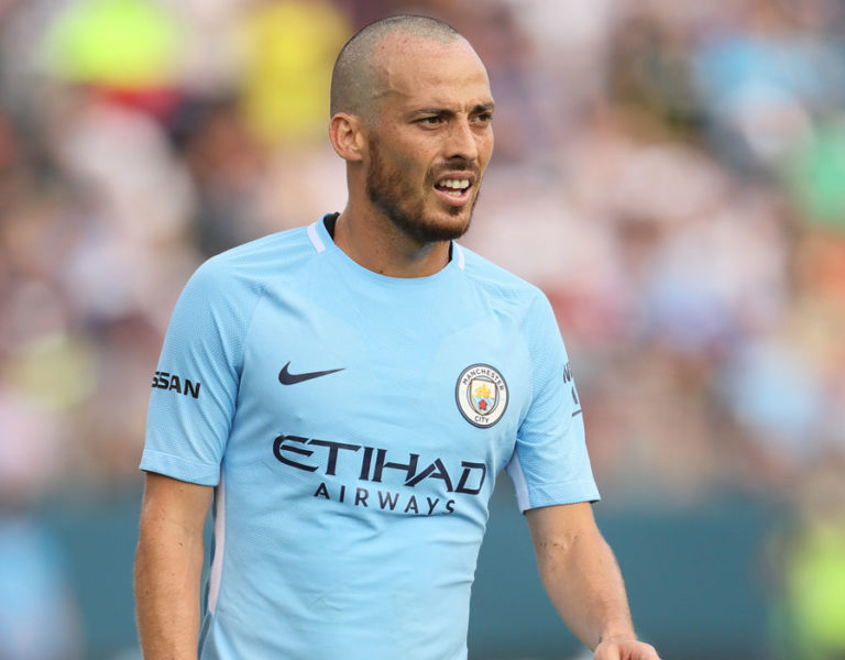 David Silva, Manchester City 2017-2018