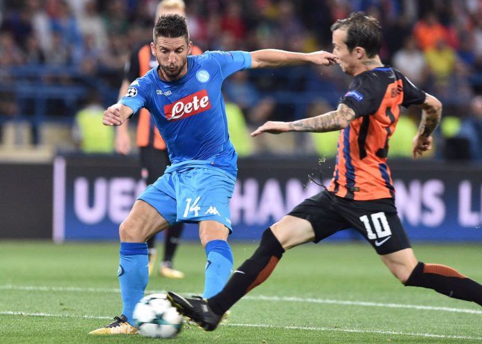 Dries Mertens vs. Shakhtar Donetsk, UEFA Champion's League Pool F