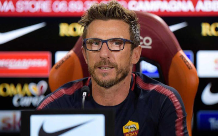 Di Francesco, AS Roma 2017-2018