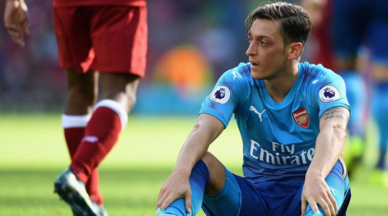 Mesut Özil, Arsenal 2017-2018