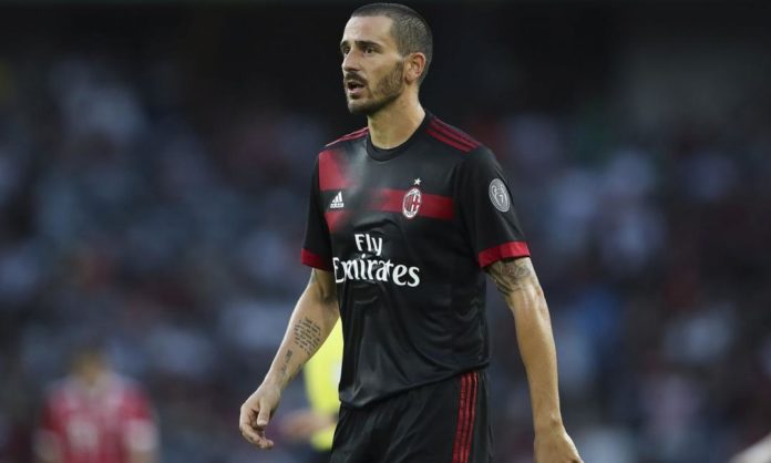 Leonardo Bonucci Milan, 2017/18