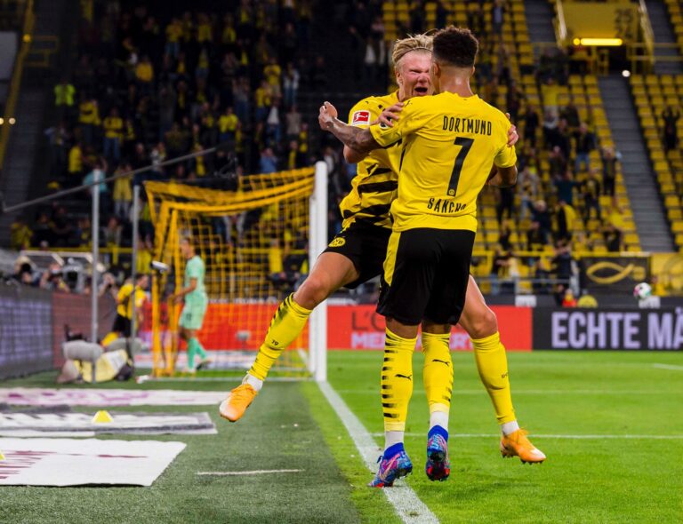 jadon-sancho-erling-haaland
